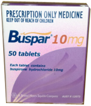 Buspar 10mg Tablets