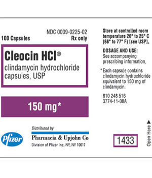 Cleocin 150mg capsules