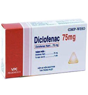 Diclofenac 75mg tablets