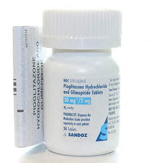 Duetact 30mg 2mg tablets