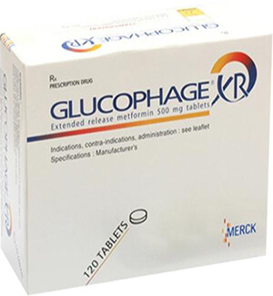 Glucophage 500mg Tablets