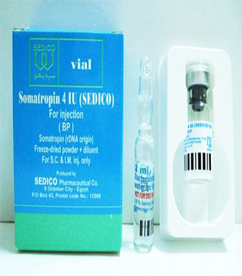 Growth hormone 4 i.u. Biofa somatotropin