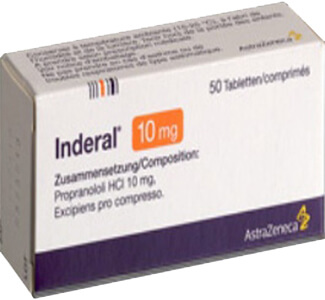 Inderal Propranolol 10mg