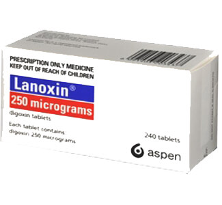 Lanoxin Digoxin 250mcg tablets