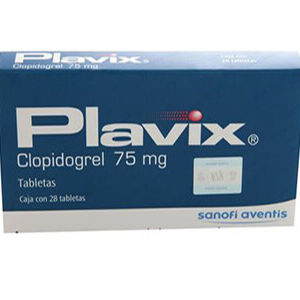 Plavix Clopidogrel 75mg Tablets
