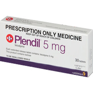 Plendil Felodipine 5mg Tablets