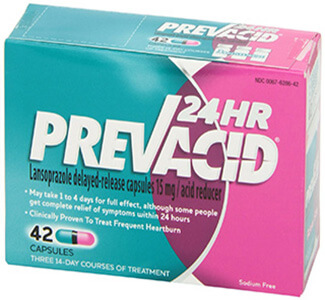 Prevacid Lansoprazole 15mg Capsules