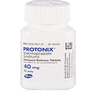 Protonix Pantoprazole 40mg Tablets