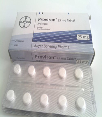 Proviron 25 mg x 20 tabs Schering mesterolone