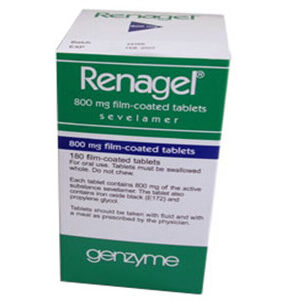 Renagel Sevelamer 800mg Tablets