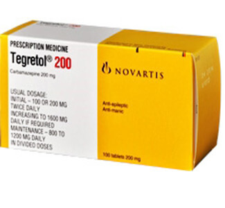 Tegretol Carbamazepine 200mg Tablets