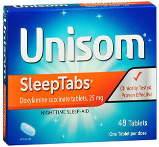 Unisom Doxylamine 25mg Tablets