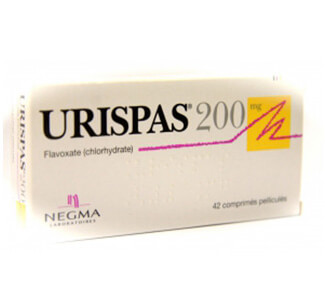 Urispas Flavoxate 200mg Tablets