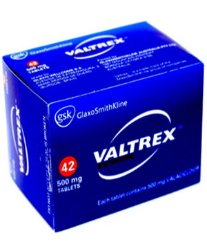 Valtrex 500mg Tablets