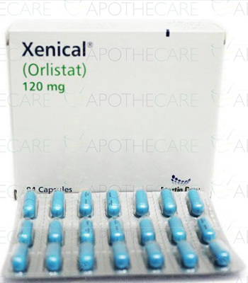 Xenical 120 mg x 84 Tabs Roche orlistat